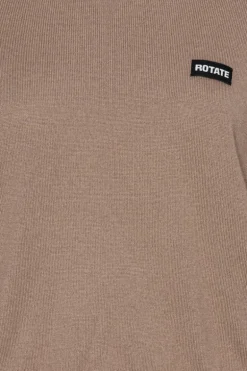 Basic Crewneck Sweater Brown