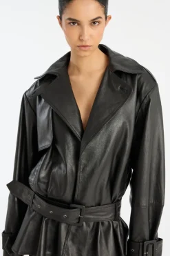 Biker Leather Jacket Black