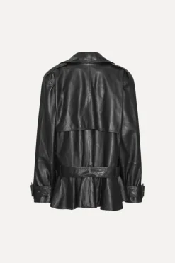 Biker Leather Jacket Black