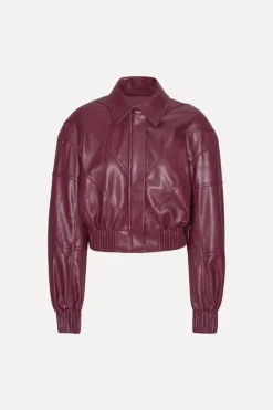 Bomber Jacket Bordeaux