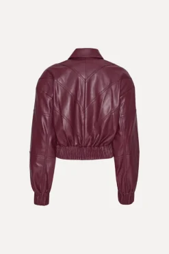 Bomber Jacket Bordeaux