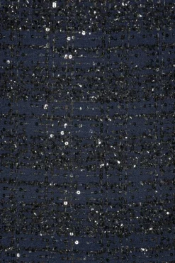 Boucle Mini Skirt Dark Blue