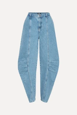 CARGO DENIM PANTS BLUE
