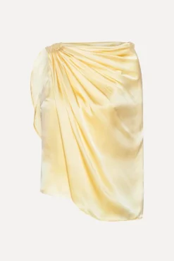 Chiffon Cape Top Yellow