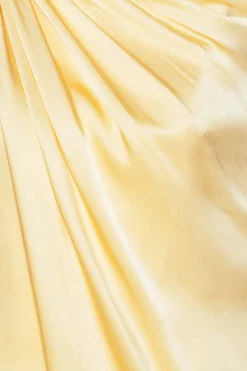 Chiffon Cape Top Yellow