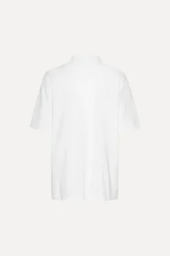 Cotton Short Sleeve Polo Bright White