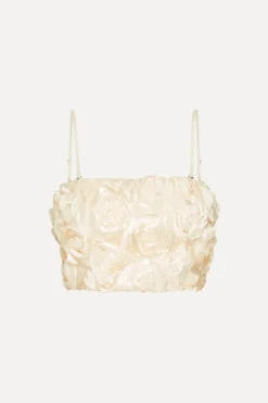 Cropped Top Creme White