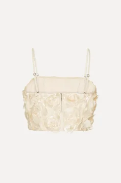 Cropped Top Creme White