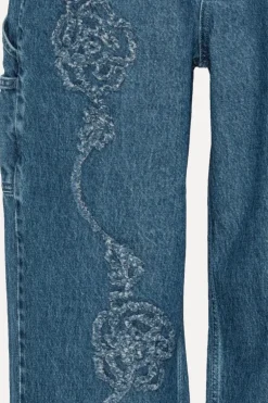 Denim Boyfriend Jeans Medium Blue