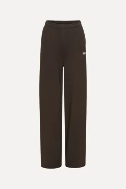 Heavy Straight Sweatpants Dark Brown