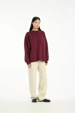Heavy Sweat Crewneck Bordeaux