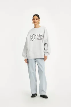 Heavy Sweat Crewneck Light Grey