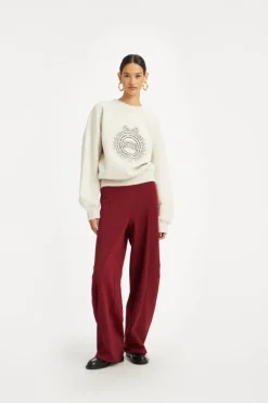 Heavy Sweat Crewneck White Melange