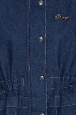 Heavy Woven Jacket Dark Blue