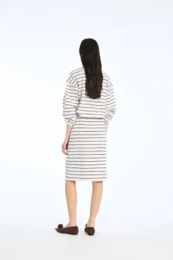 Jersey Midi Skirt Light Pink