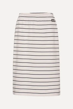 Jersey Midi Skirt Light Pink