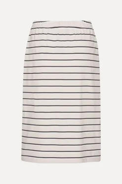 Jersey Midi Skirt Light Pink