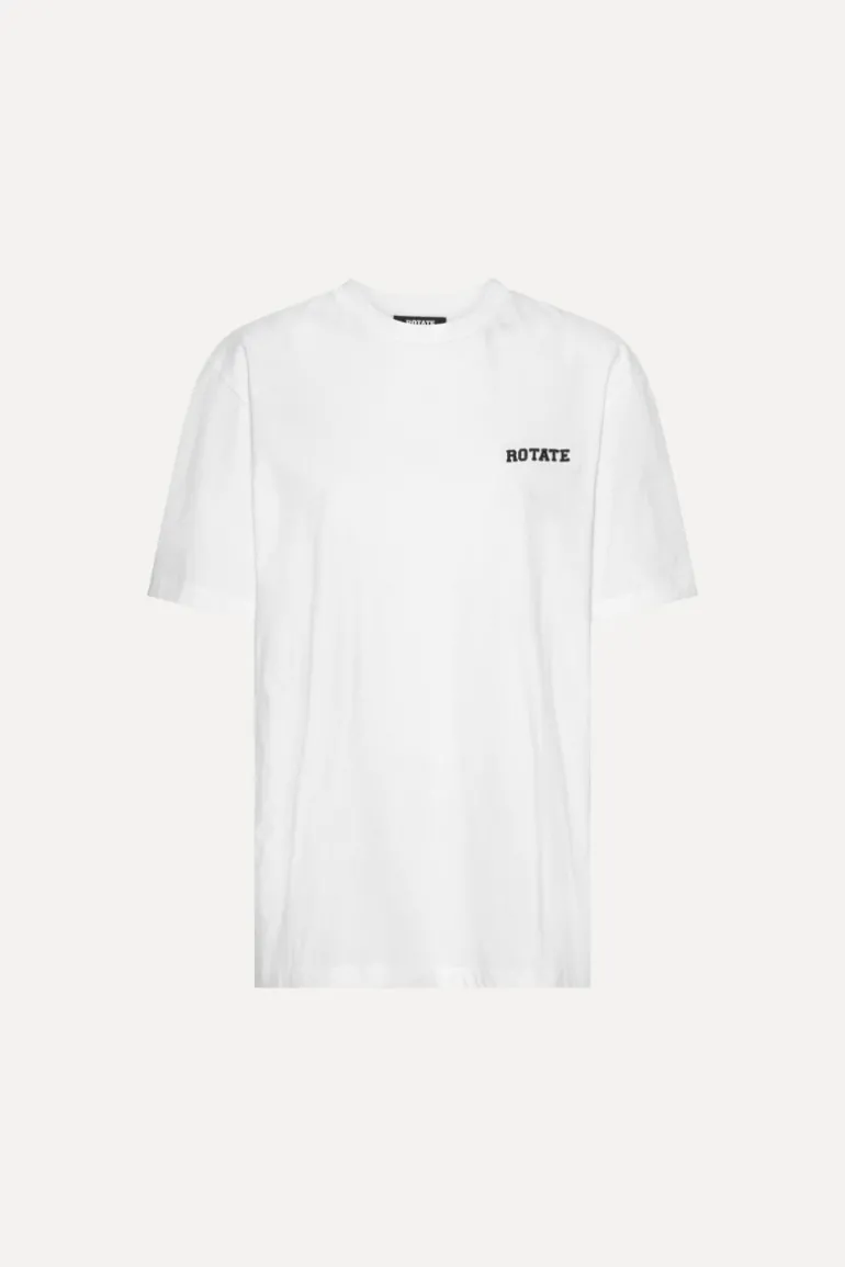 Jersey Oversized T-shirt Bright White