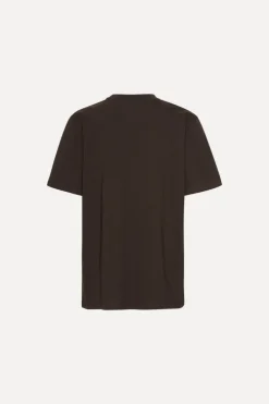 Jersey Oversized T-shirt Dark Brown