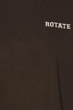 Jersey Oversized T-shirt Dark Brown