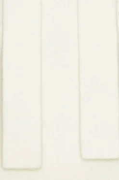 Knit Off-shoulder Top White