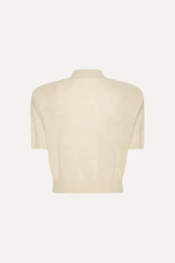Knitted Polo Cream