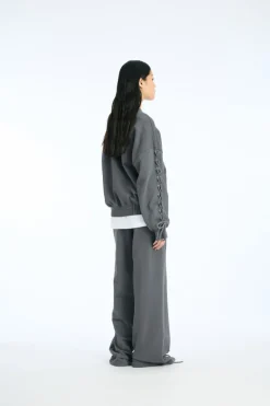 Lacing Sweatpants Dark Grey