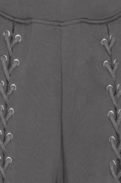 Lacing Sweatpants Dark Grey