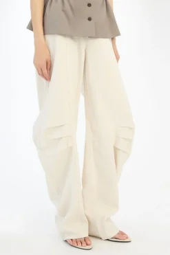 Linen Suiting Pants Cream