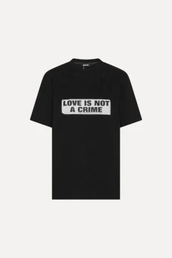 Love Is not A Crime T-shirt Black - Limited Edition