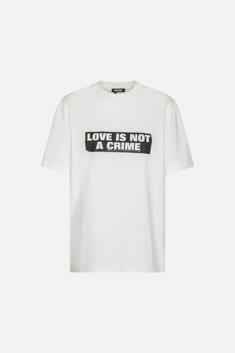 Love Is not A Crime T-shirt White - Limited Edition