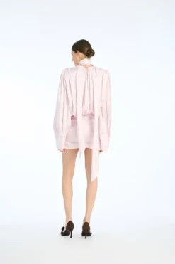 Ls Mini Dress Light Pink
