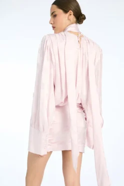 Ls Mini Dress Light Pink