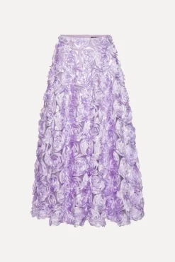 Maxi Sun Skirt Purple