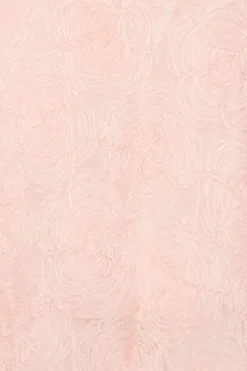 Mesh Maxi Dress Light Pink