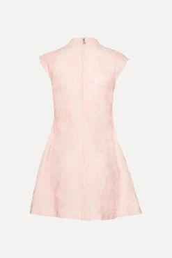 Mesh Mini Dress Light Pink