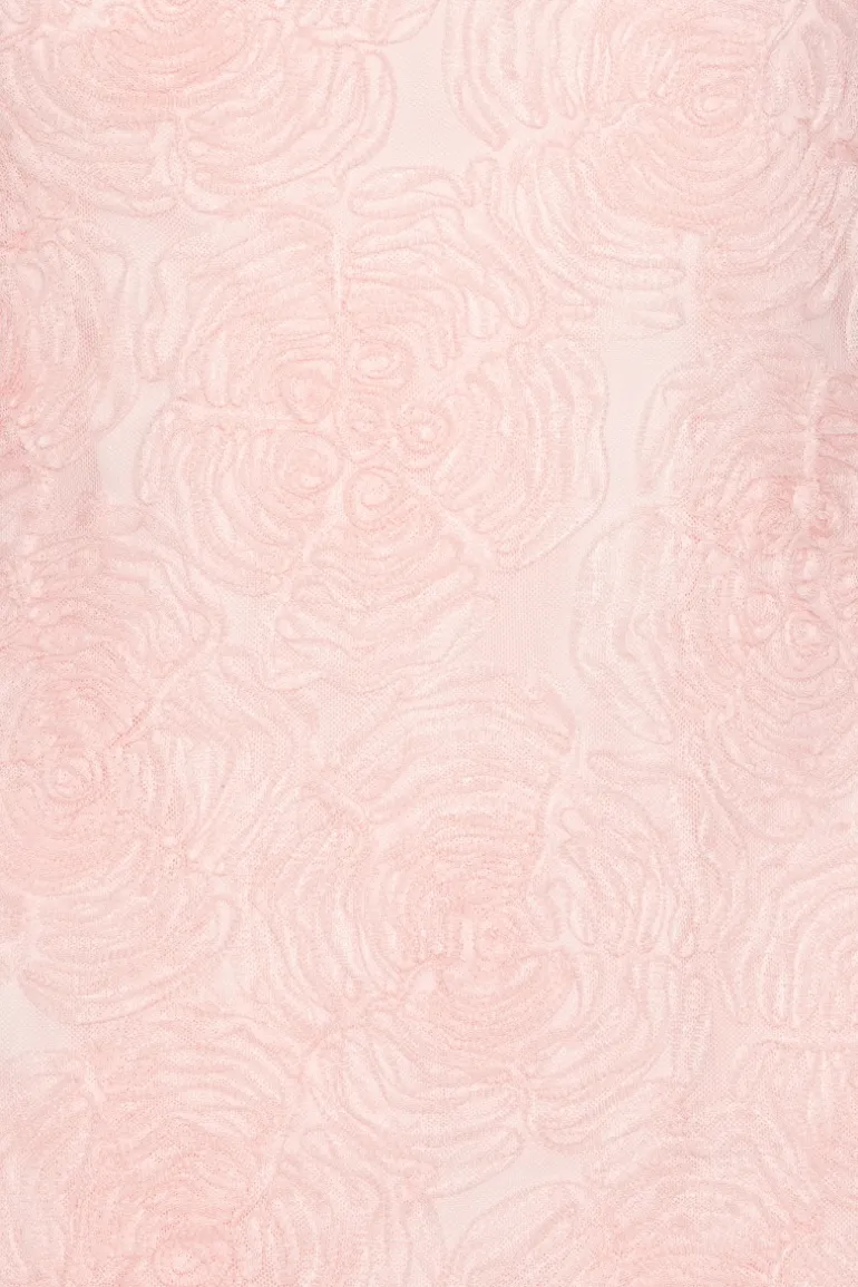 Mesh Sleeveless Top Light Pink