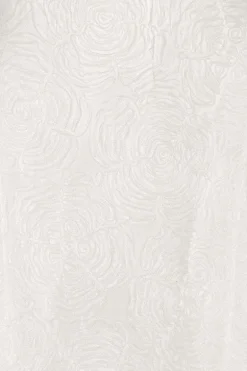 Mesh Tube Dress White