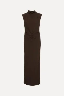 Mididress W. Gatherings Dark Brown
