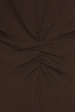 Mididress W. Gatherings Dark Brown