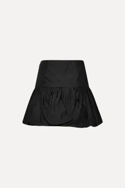 Mini Balloon Skirt Black