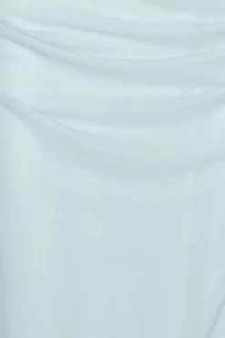One Shoulder Dress Light Blue
