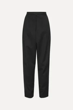 Pleated Tailored Pants Black