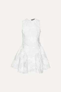 Poplin Mini Dress Bright White