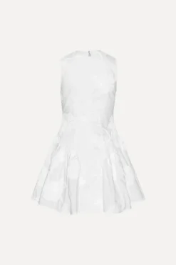 Poplin Mini Dress Bright White