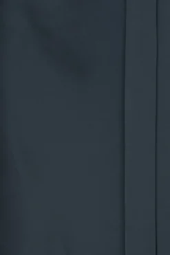 Satin Maxi Drapy Dress Dark Blue