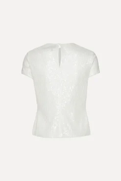 Sequins T-shirt Bright White