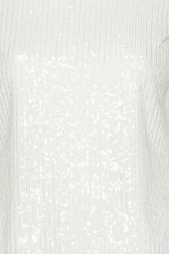 Sequins T-shirt Bright White