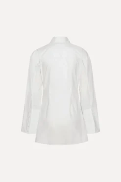 Shirt Dress W/ Twist Bright White