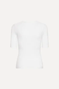 Short Sleeve T-shirt White Logo